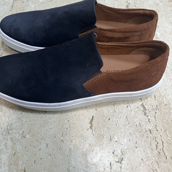 Brothers United Men's Leather Luxury Slip on Venetian Sneaker  Size 9 - Picture 5 of 6